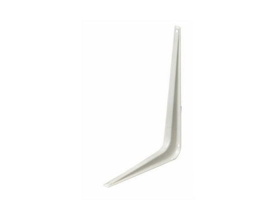 8"x10" White Shelf Bracket 1 Piece - 8" x 10"
