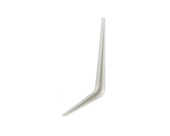 10"x12" White Shelf Bracket 1 Piece - 10" x 12"