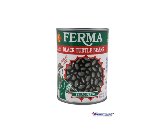 Ferma Black Turtle Beans - 19 oz