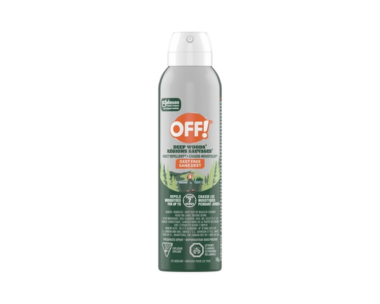 OFF! Deep Woods Deet Free Insect and Mosquito Repellent, 142g - 142g