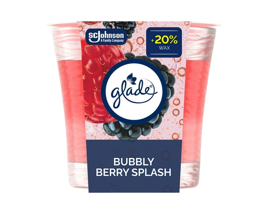 Glade® Scented Candle Air Freshener, Bubbly Berry Splash - Other