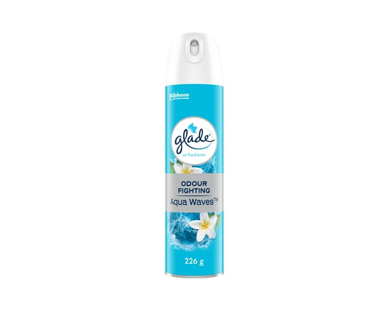 Glade® Air Freshener Odor Fighting Room Spray, Aqua Waves - 226g
