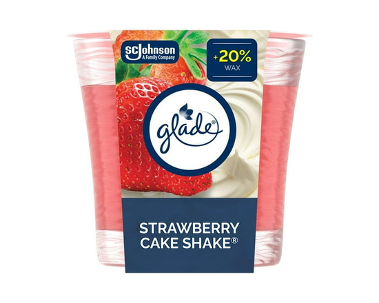 Glade® Scented Candle Air Freshener, Strawberry Cake Shake - Other