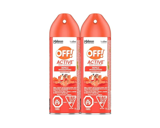 OFF! Active® Insect Repellent, Sweat Resistant - 2 x 170g
