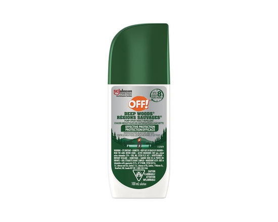 OFF! Deep Woods 25% Deet Insect Repellent Pump Spray - 100 mL