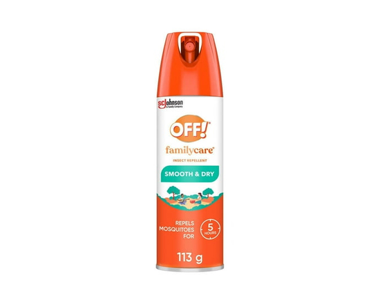 OFF! FamilyCare Insect Repellent with Power Dry Formula, Bug Spray for up to 5 Hours of Protection, 113g - 113 g