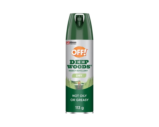 OFF! Deep Woods Mosquito and Insect Repellent Spray with Power Dry Formula, 113g - 113 g