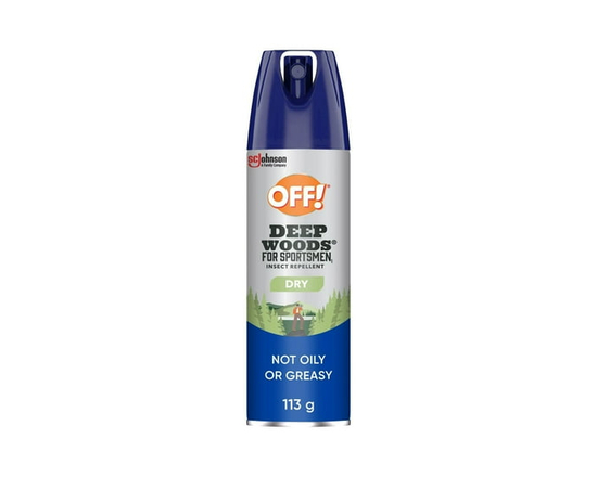 OFF! Deep Woods Sportsmen 25% Deet Insect Repellent with Powder Dry Formula - 113g
