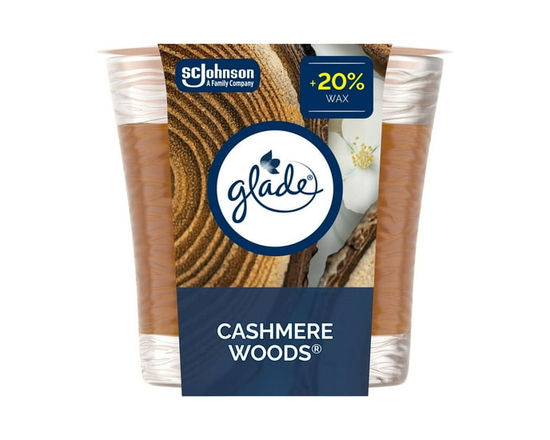Glade® Scented Candle Air Freshener, Cashmere Woods - Other