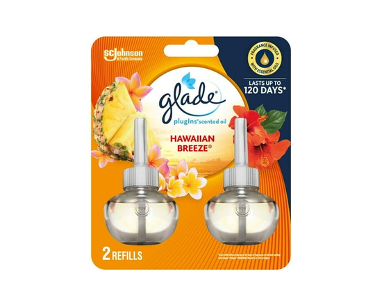 Glade Plugins® Air Freshener Oil Refill, Hawaiian Breeze (Hawaiian Breeze)
