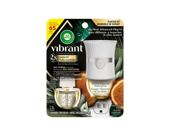 AIR WICK® SCENTED OIL - Kit - Pulse Vibrant™ - White Sage and Mahogany