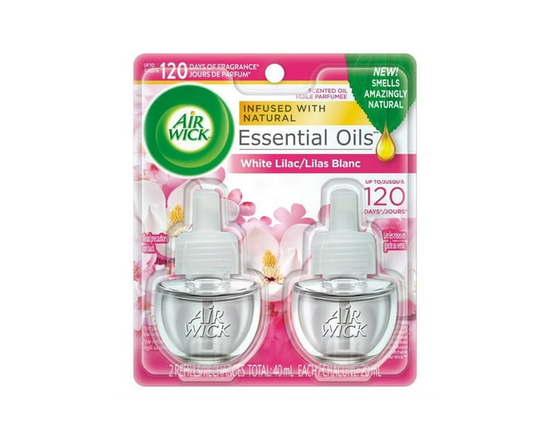 Air Wick Plug-in Air Freshener, Scented Oil Refills, Magnolia & Cherry Blossom, 2 Refills - 2