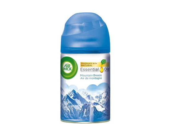 Air Wick Freshmatic Air Freshener, Automatic Spray Refills, Moutain Breeze, 1 Refill - 180g