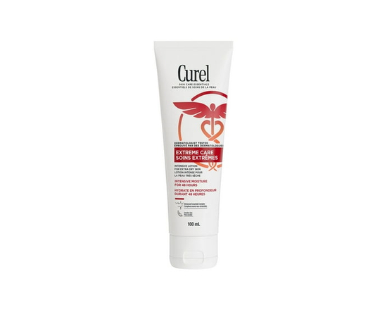Curel® Extreme Care Intensive Moisturizer, Travel Hand and Body Lotion, for Extra-Dry Skin - 100 mL