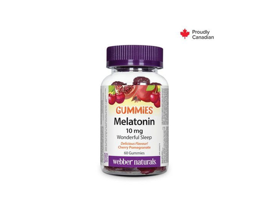 Webber Naturals® Melatonin Gummies, 10 Mg
