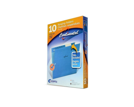 Blue Color Letter Size Hanging Folders