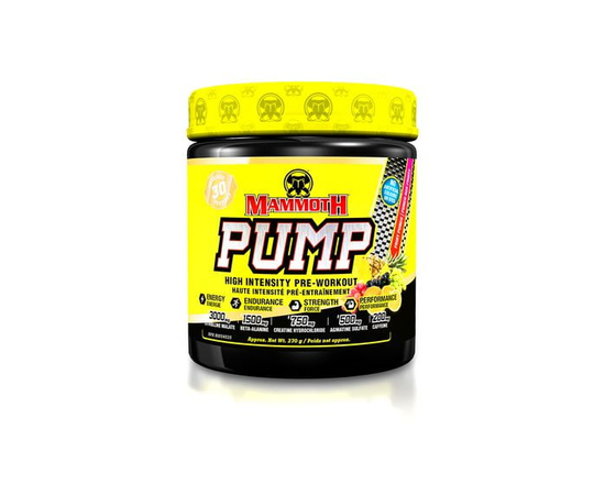 Mammoth Pump, Fruit Punch 30 serve