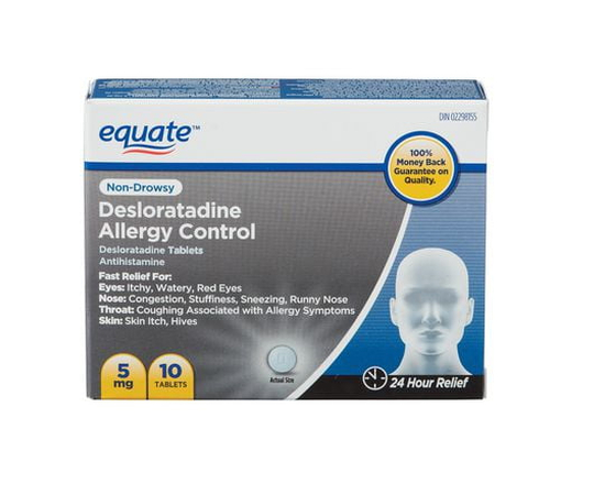 Equate Desloratadine Allergy Control Tablets