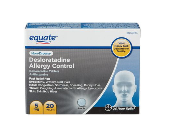 Equate Desloratadine Allergy Control Tablets