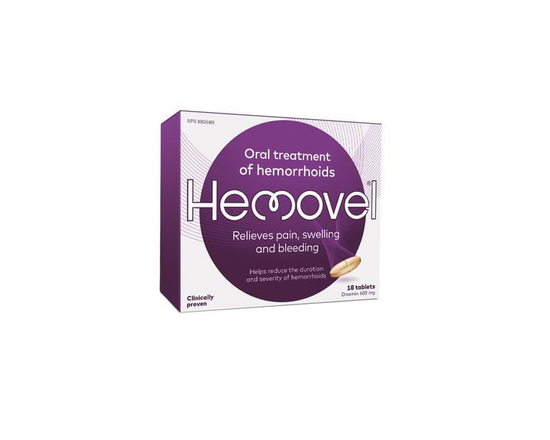 Hemovel – #1 des traitements Oraux des hémorroïdes au Canada