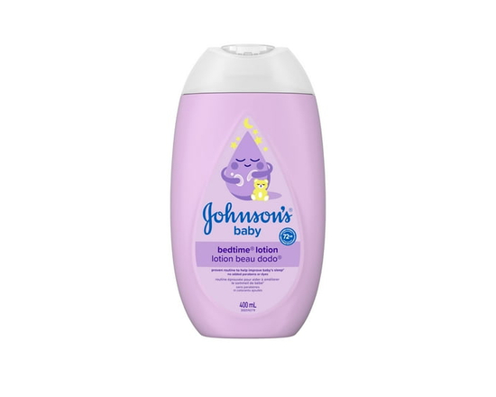 Johnson's Baby Bedtime Moisturizing Lotion and Cream for Dry Skin, 400 ml - 400 mL