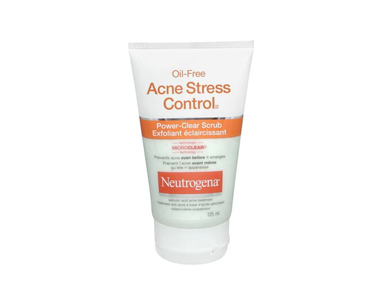 Neutrogena Oil Free Acne Stress Control Power-Clear Scrub with Salicylic Acid