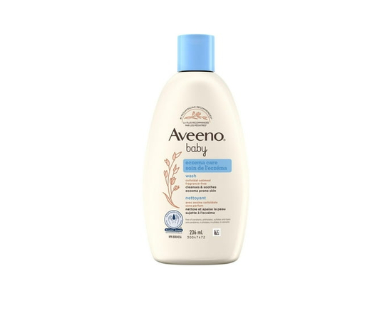 Aveeno Bébé Soin de l'Eczéma Nettoyant avec Avoine Colloïdale 236ml