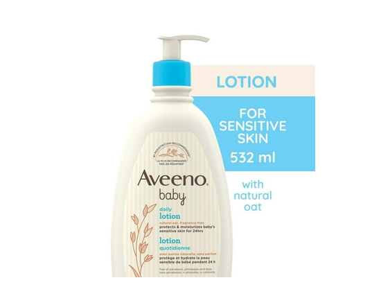 Aveeno Baby Lotion, Daily Moisturizing Cream