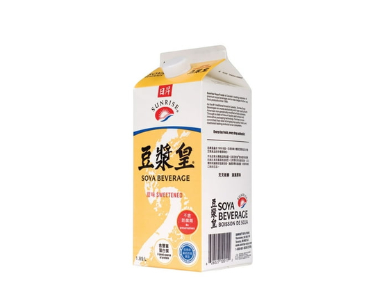 Sunrise Soya Foods Sunrise Sweentened Soya Beverage - 1.89 L