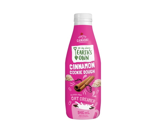 Earth's Own Cinnamon Cookie Dough Gluten-Free Oat Coffee Creamer, 946ml - 946ml