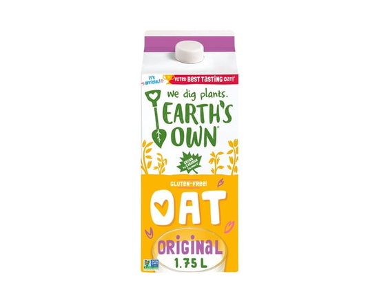 Earth's Own Gluten-Free, Original Oat Milk Alternative, 1.75L - 1.75 L