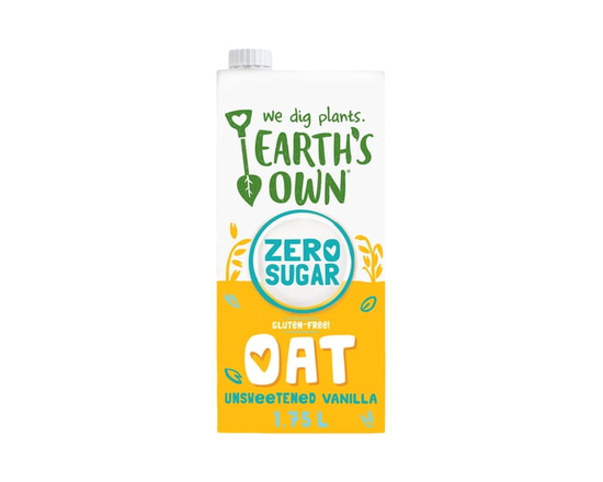 Earth's Own Gluten-Free, Zero Sugar Vanilla Oat Milk Alternative, 946 mL - 946 mL