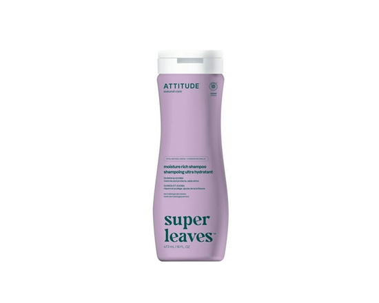 ATTITUDE super leaves, Moisture Rich Shampoo, Quinoa and Jojoba - 473 mL