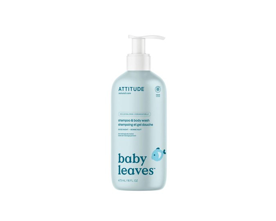 ATTITUDE baby leaves, Shampoo & Body Wash, Good Night