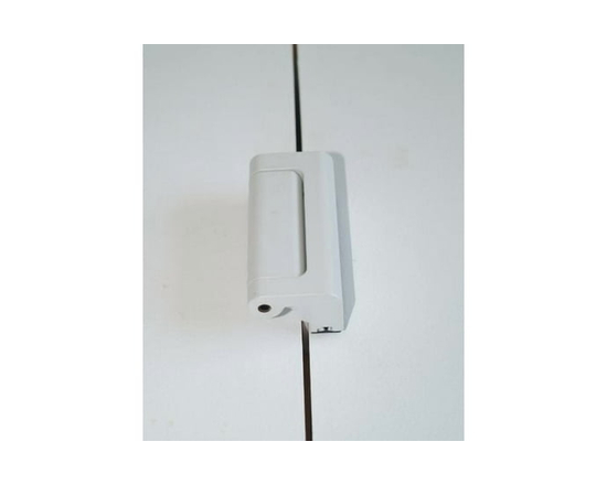 The Door Guardian Metal & Plastic Patio Door Lock, White#046-2449-4 - 5in;8in x 11in