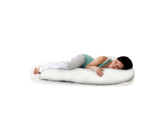 Jolly Jumper Mama Sleep Ez® Body Pillow   Multi-Positional Maternity Pillow for Back, Tummy & Full Body Support   Removable Washable Cover   Made in C