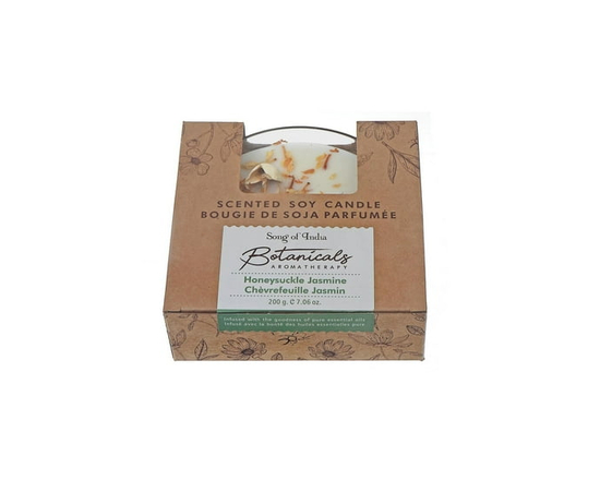 Botanical Aroma Candle 200 g – Jasmine - 1.47 in x 5.37 in x 6.75 in