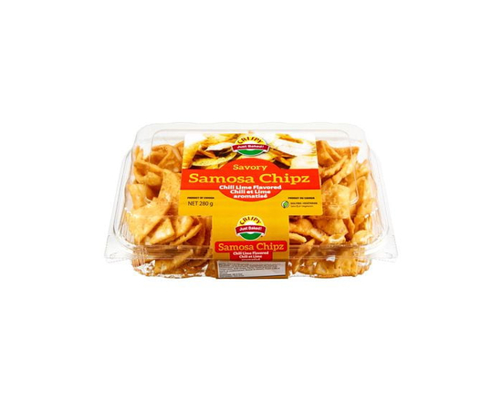 Crispy Just Baked! Chili Lime Flavored Savory Samosa Chipz