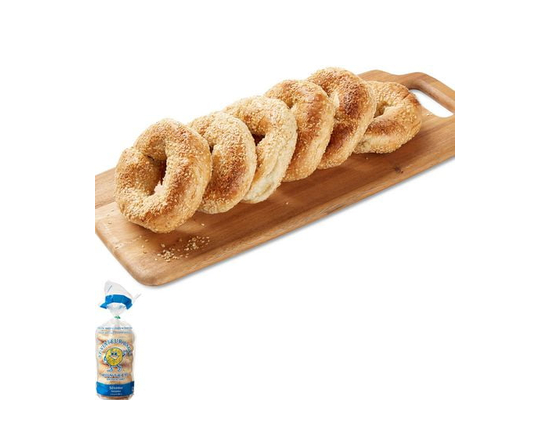 Bagels au sésame à la montréalaise St-Viateur Bagel
