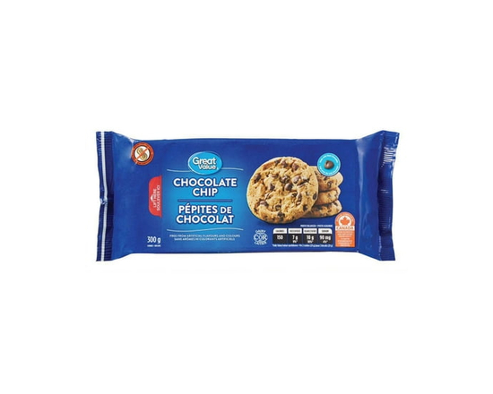 Great Value Chocolate Chip Cookies - 300 g