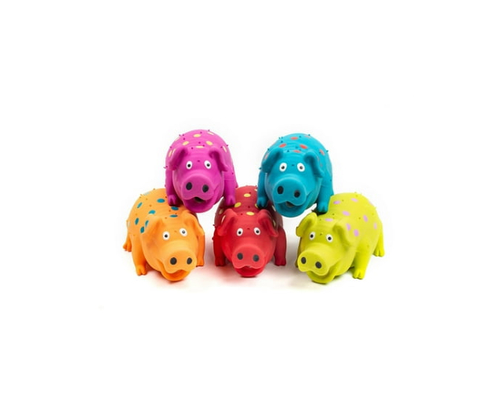 Vibrant Life Pigglesworth Latex Dog Toy
