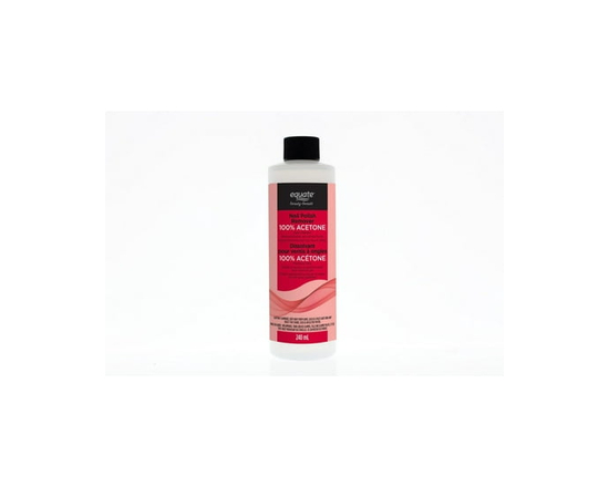 Equate Beauty Salon Strength 100% Acetone Nail Polish Remover - 240 mL