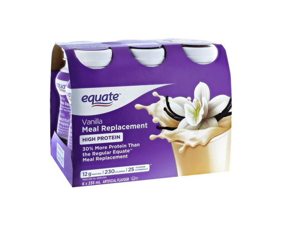 Equate High Protein Vanilla Meal Replacement