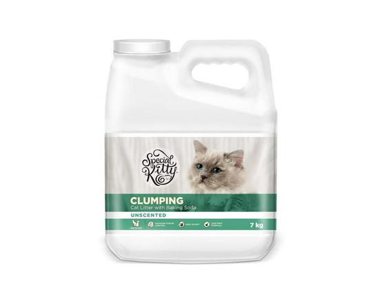 Special Kitty Clumping Unscented Cat litter 7kg - 7 kg