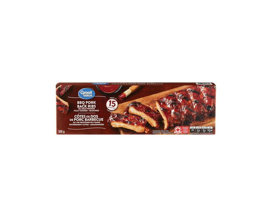 Great Value BBQ Pork Back Ribs