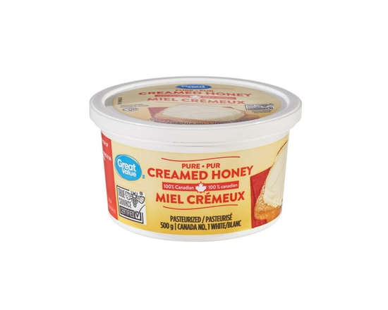 Great Value Pure Creamed Honey - 500 g