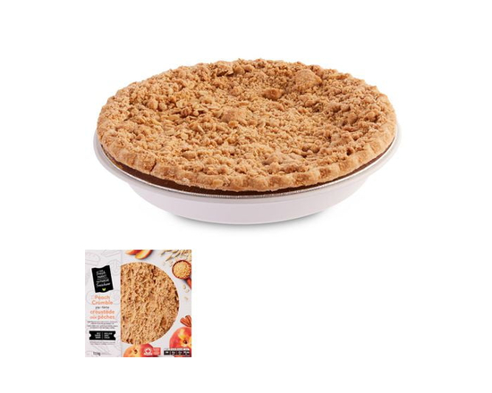 Your Fresh Market Peach Crumble Pie