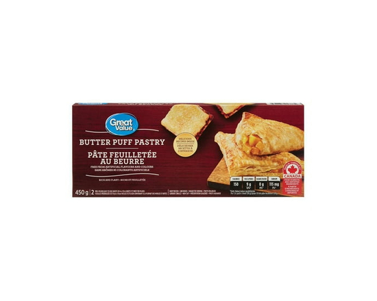 Great Value Butter Puff Pastry - 450 g