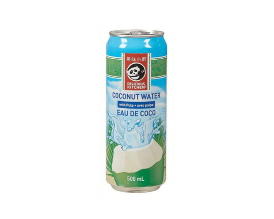 Delicious Kitchen Eau de Coco avec Pulpe 500ml - 500 ml