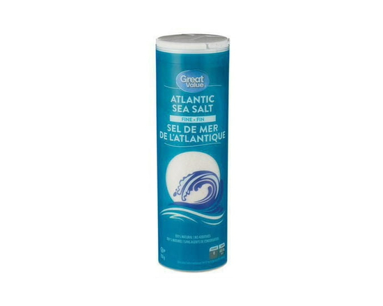Sel de mer de l'atlantique Great Value